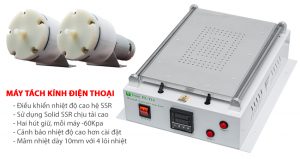 Bàn nhiệt máy cắt tách kính màn hình điện thoại 14inch